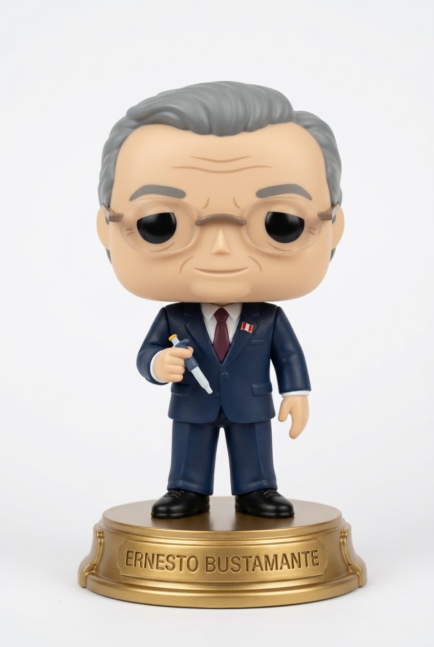Funko personalizado de Ernesto Bustamante
