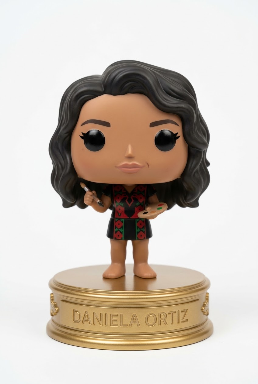 Funko personalizado de Daniela Ortiz