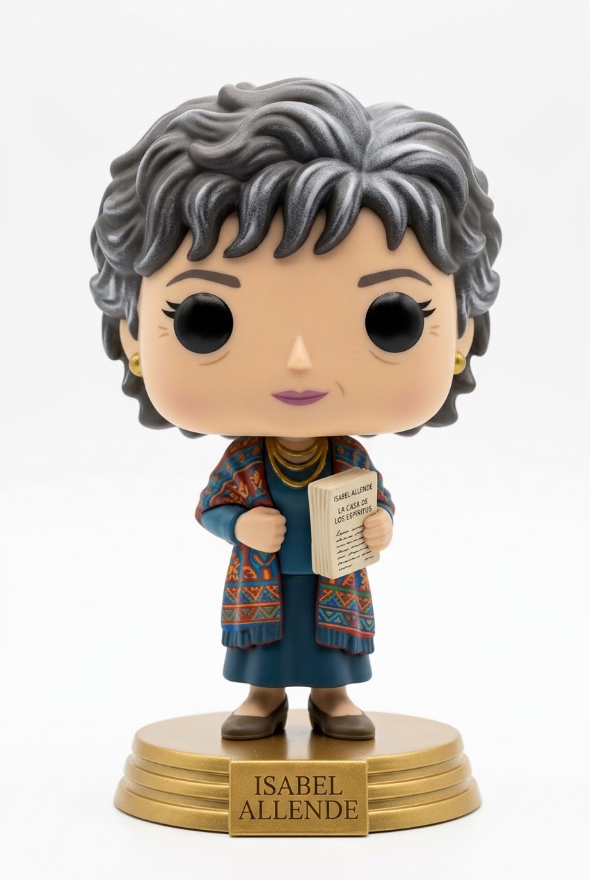 Funko personalizado de Isabel Allende