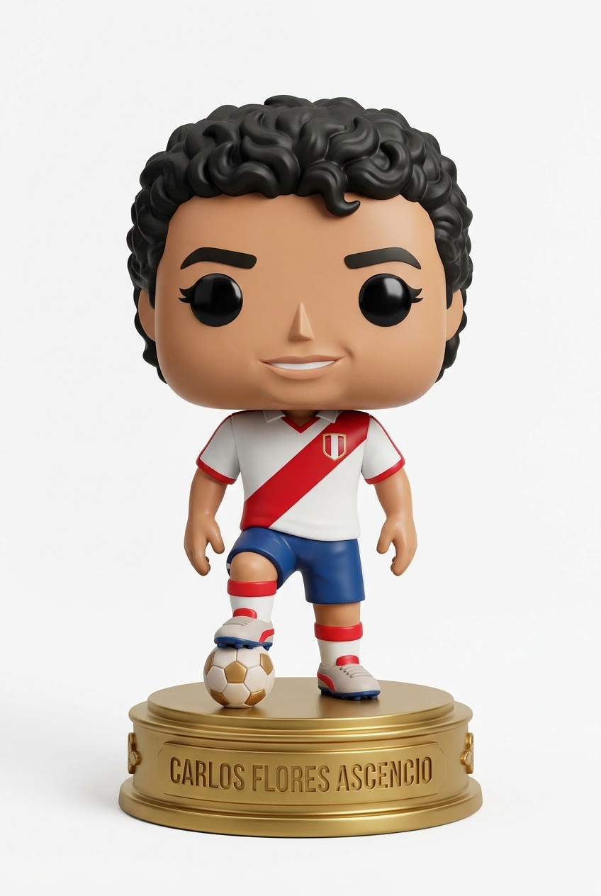 Funko personalizado de Carlos Flores Ascencio