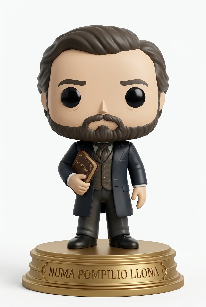 Funko personalizado de Numa Pompilio Llona