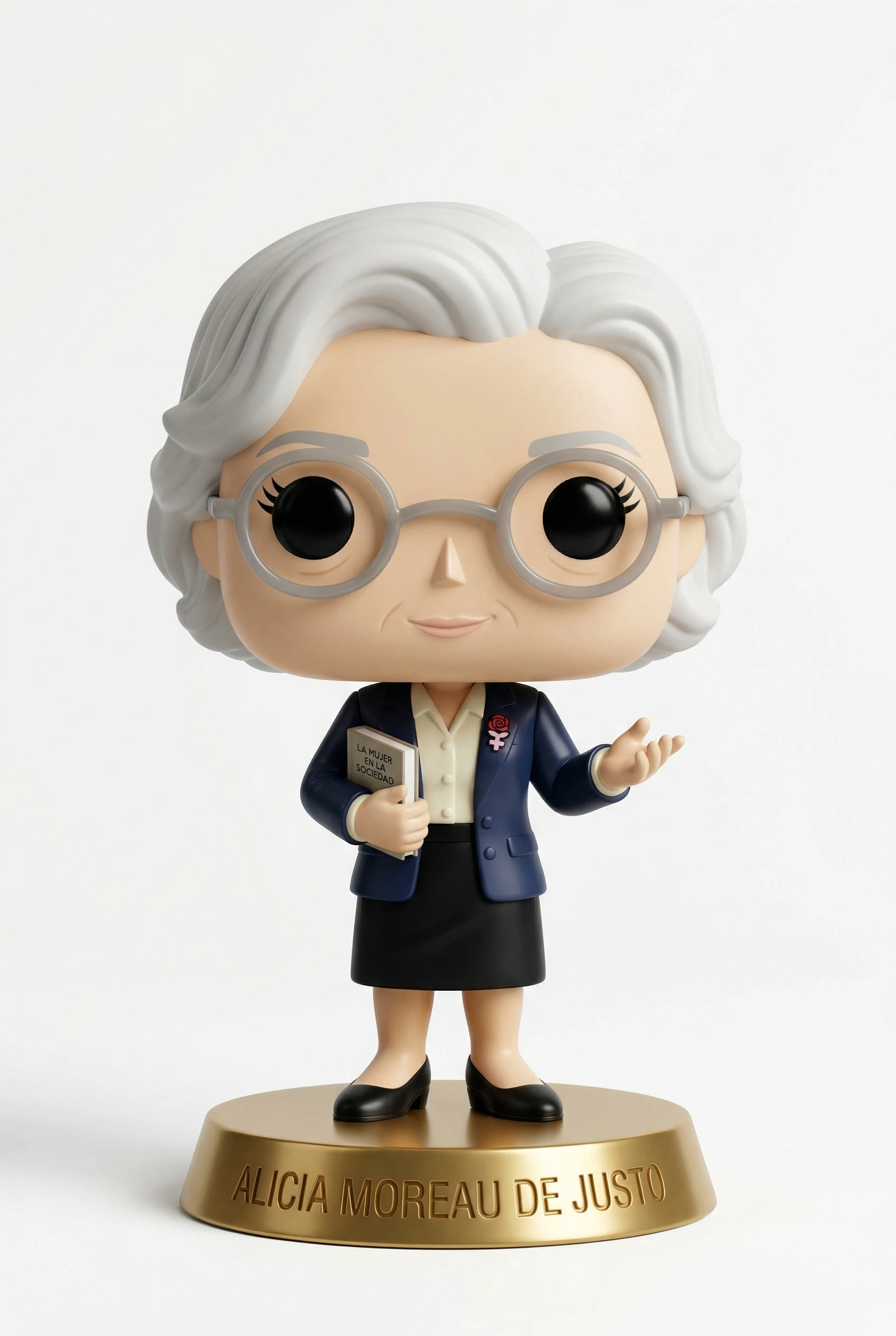 Funko personalizado de Alicia Moreau de Justo